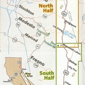 Hwy 395 Road Map