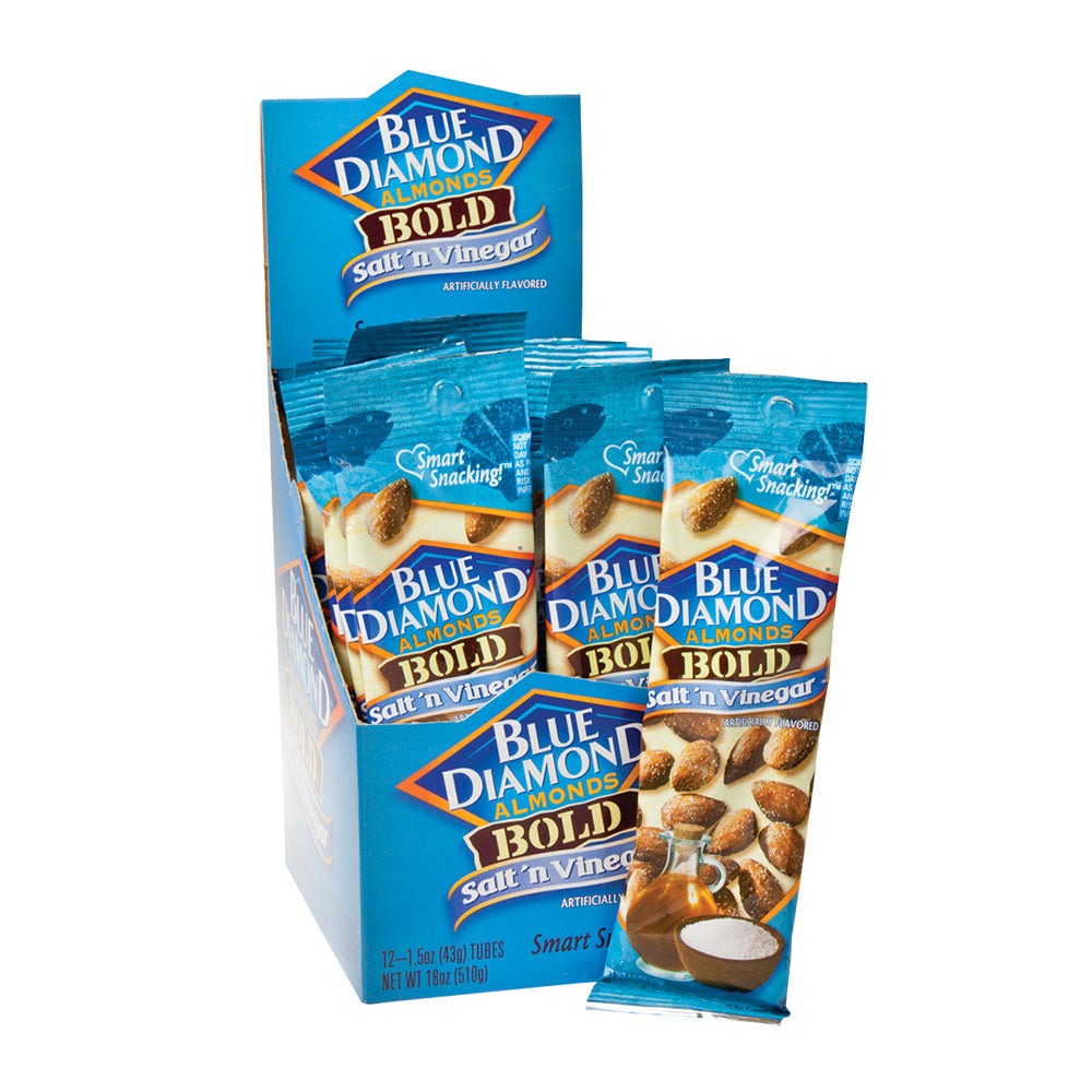 Blue Diamond Bold Salt 'n Vinegar Almonds, 1.5 Ounce