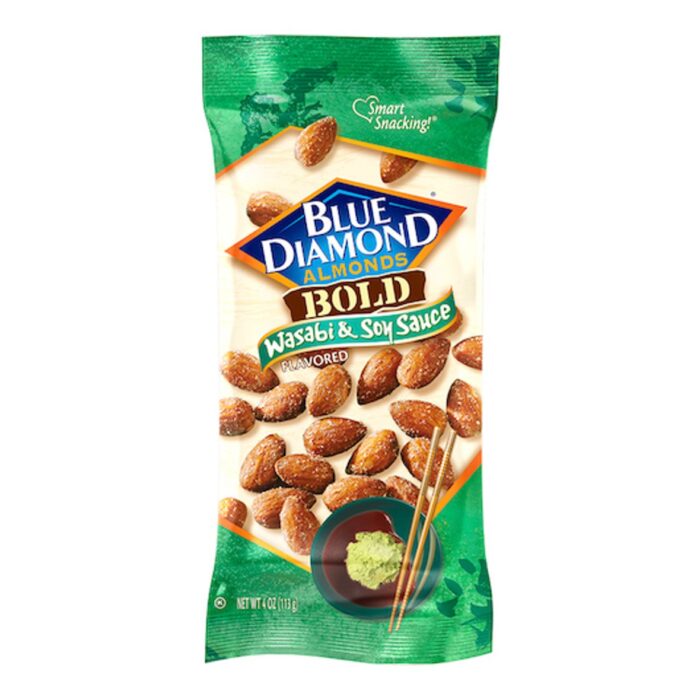 Blue Diamond Bold Wasabi & Soy Sauce Almonds 1.5oz