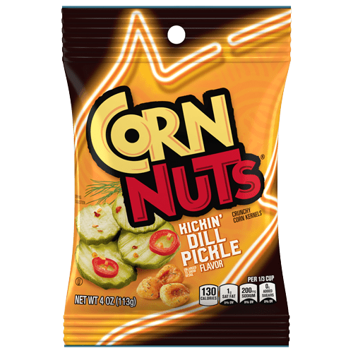 Corn Nuts Kickin’ Dill Pickle 4 Oz Bag