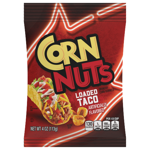 Corn Nuts Loaded Taco 4 Oz Bag