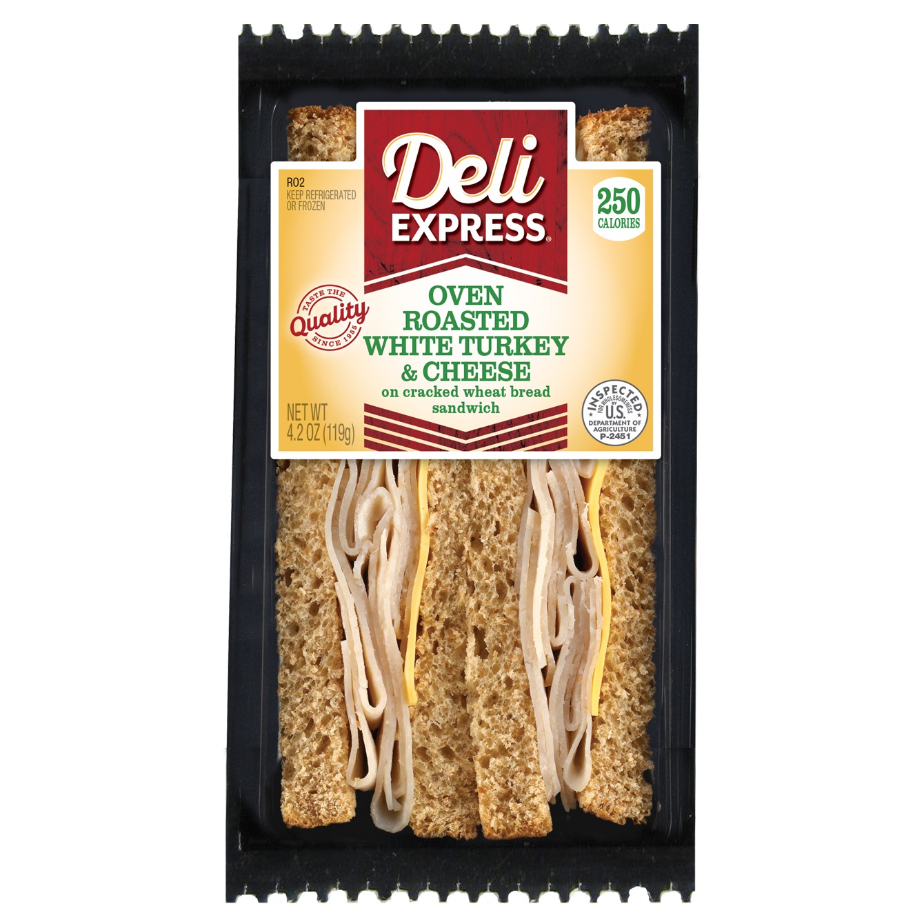 Deliexpres Oven Roasted White Turkey & Cheese