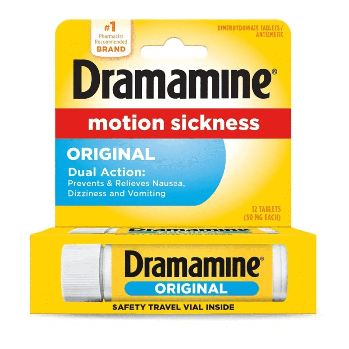 Dramamine Tablets Original Formula 50 Mg Motion Sickness Relief Dramamine Tablets Original Formula 50 Mg Motion Sickness Relief