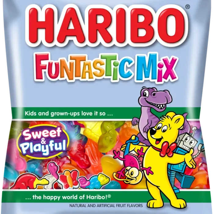 Haribo Funtastic Mix Gummi Candy 5 Oz Bag Haribo Funtastic Mix Gummi Candy 5 Oz Bag