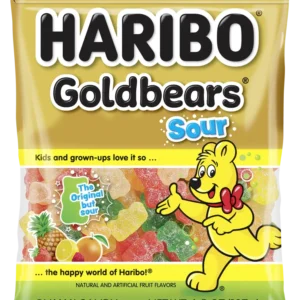 Haribo Sour Goldbears Gummi Candy 4.5 Oz Bag