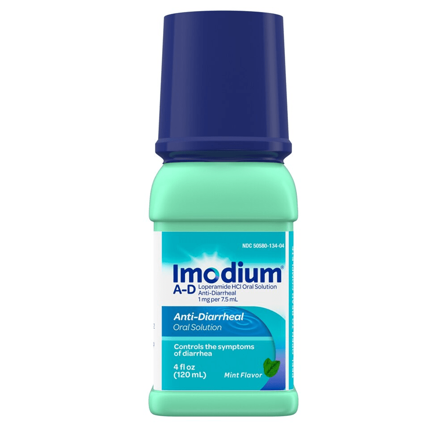 Imodium A-D Liquid Anti-Diarrheal Medicine - Mint Flavor