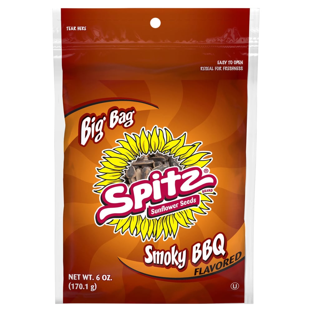 Spitz Sunflower Seeds, Smoky BBQ, 6oz Bag