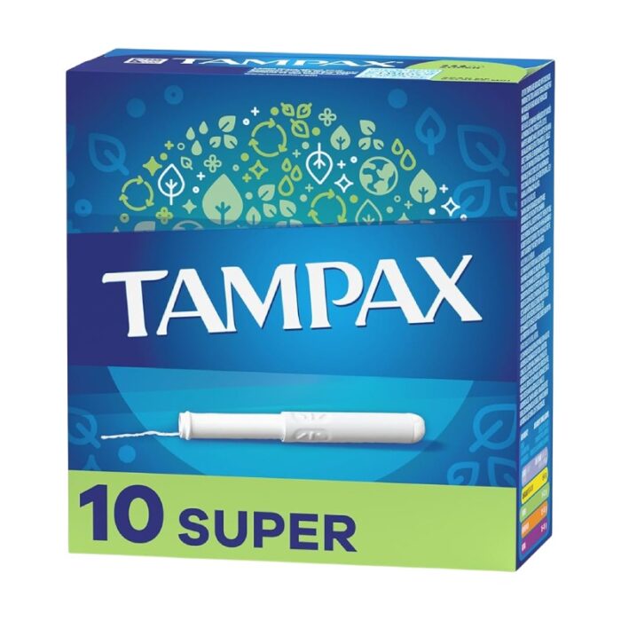 Tampax Cardboard Applicator Tampons Super Absorbency Tampax Cardboard Applicator Tampons Super Absorbency