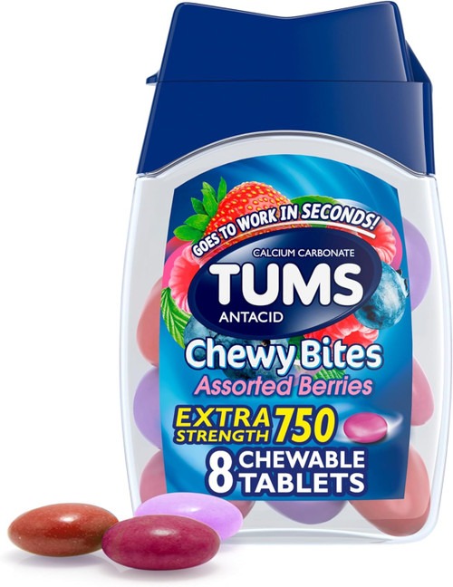 Tums Antacid Chewy Bites Chewable Tablets Tums Antacid Chewy Bites Chewable Tablets