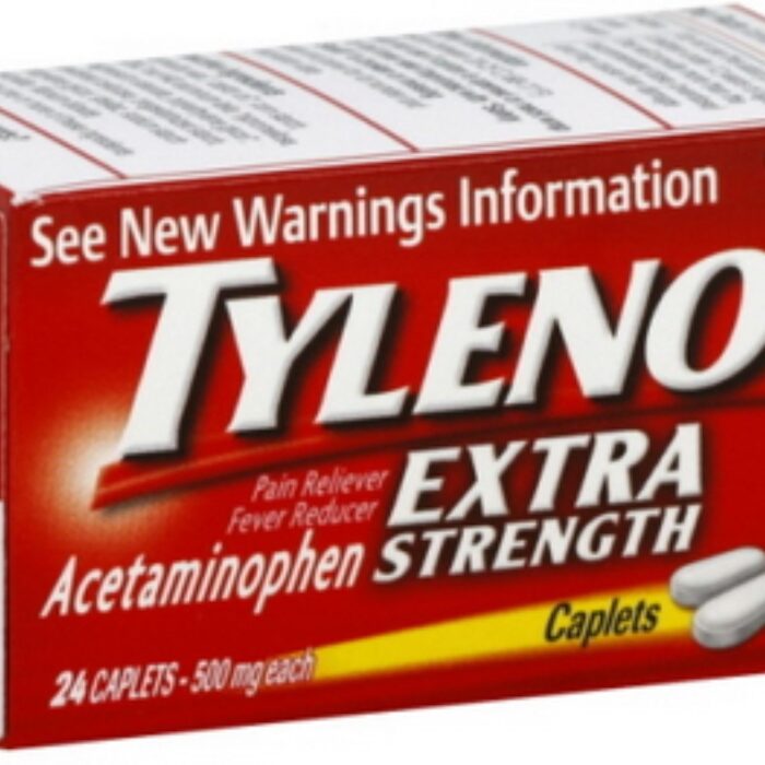 Tylenol Extra Strength Caplets With 500 Mg Acetaminophen, Pain Reliever & Fever Reducer