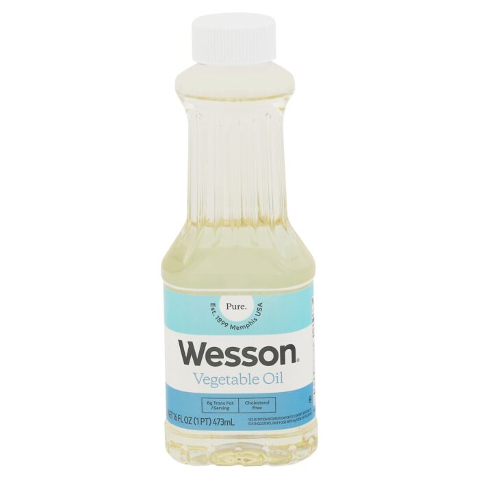 Wesson Vegetable Oil, Pure 16 Fl Oz Wesson Vegetable Oil, Pure 16 Fl Oz