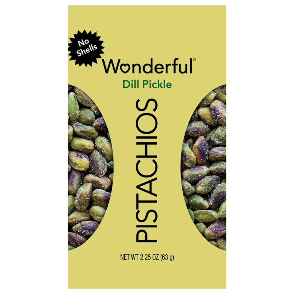 Wonderful Pistachios No Shells Dill Pickle - 2.25 Oz