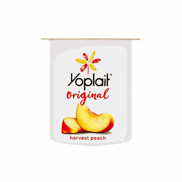 Yoplait Original Harvest Peach Low Fat Yogurt