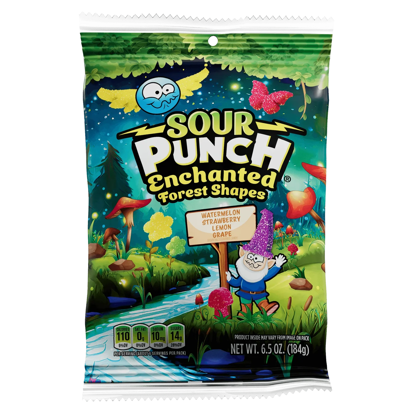 Sour Punch Enchanted Forest Shapes, 6.5oz Bag