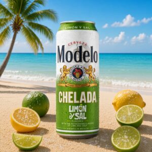 Modelo Chelada Limon Y Sal Beer - 24 Fl Oz Can