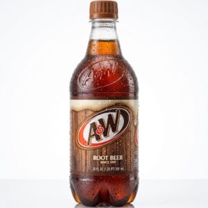 A&W Root Beer Soda Pop, 20 fl oz, Bottle
