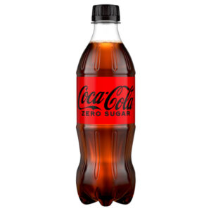 Coca-Cola Coke Zero Sugar Soda Soft Drink, 16.9 Fl Oz