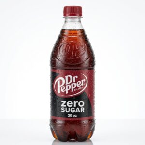 Dr Pepper Zero Sugar Soda 20 Fl Oz Bottle